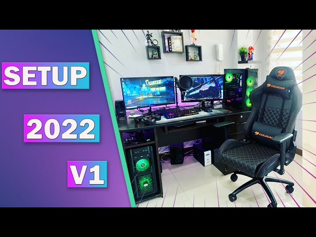 Desk Setup 2022 V1 ✨ Content Creators / Gaming