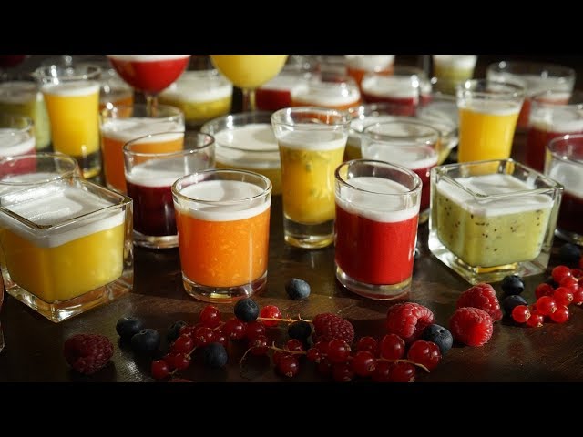 Fruit Agar Jelly - Rainbow of Colors - Without Artificial Colourings - Morgane Recipes