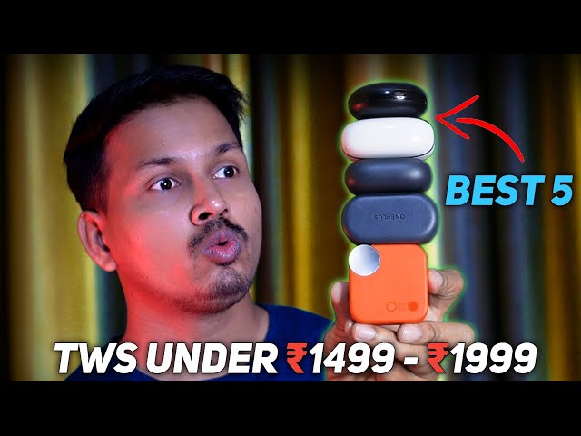 Best 5 TWS Earbuds Under ₹1499-₹1999 To Buy In March 2024 || Best Tws Under ₹2000