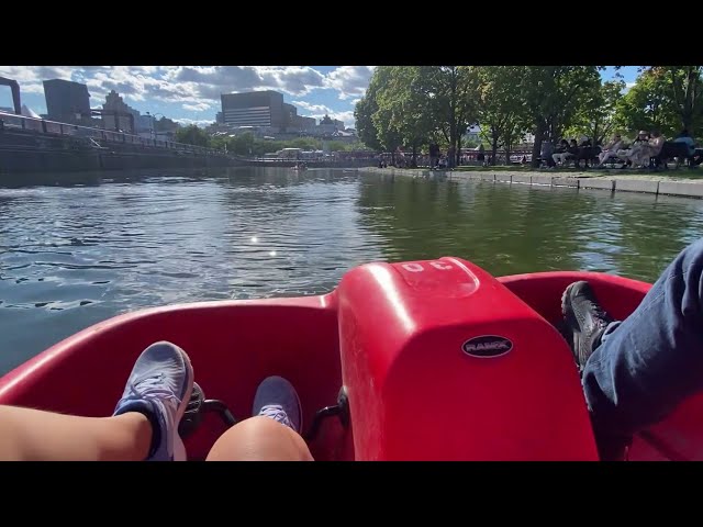 Hedgehog Engine - Pedal Boat Ride Old Port Montreal Canada - August 2022