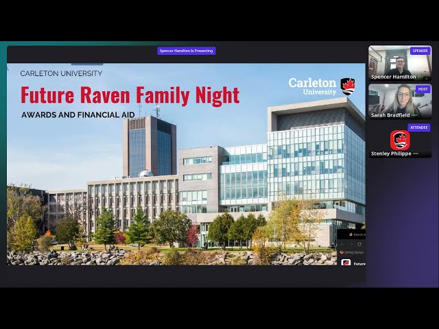 Future Raven Family Night: Financing your education - Awards and Financial Aid Office