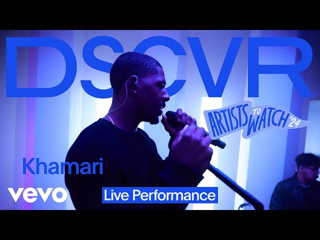 Khamari - Wax Poetic (Live) | Vevo DSCVR Artists to Watch 2024