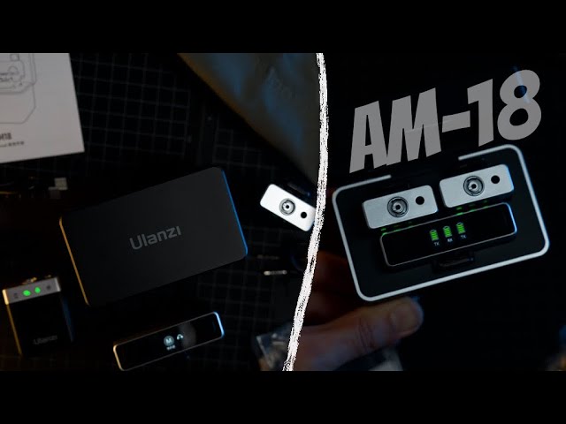 Ulanzi U-Mic AM18 Wireless Lavalier Mic |  ASMR Unboxing