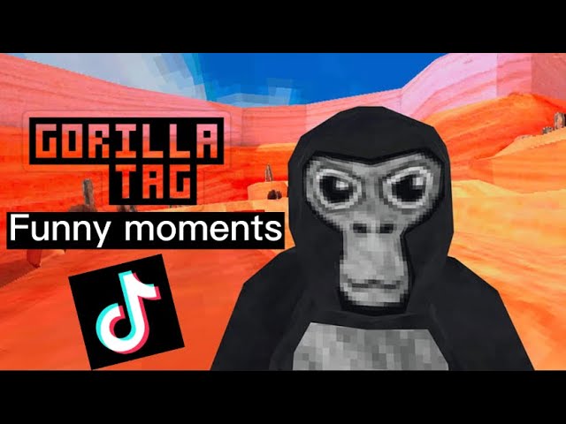 Gorilla tag funny moments -TikTok-