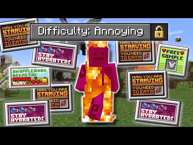 I tried beating Minecraft's most ANNOYING Difficulty...