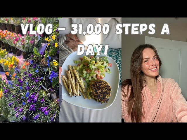 Vlog| 31,000 steps a day for colon cancer awareness month 💙
