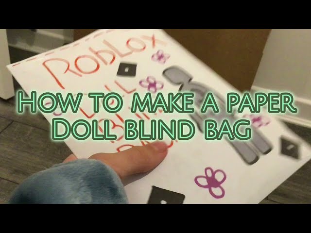 🪆How to make a paper doll blind bag🪆