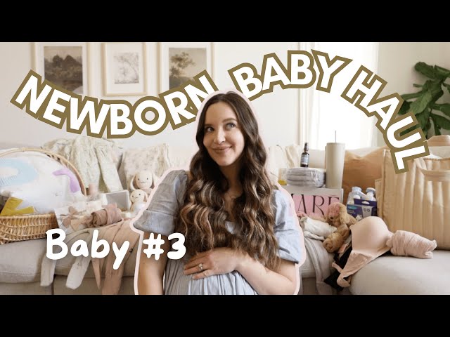Everything I Bought For My Baby! | Newborn Baby Haul 2024