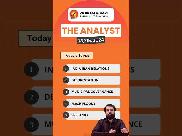 The Analyst | 18th May 2024 | Vajiram and Ravi
