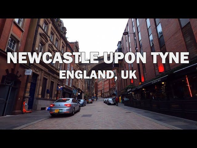 Newcastle Upon Tyne, England, UK - Driving Tour 4K