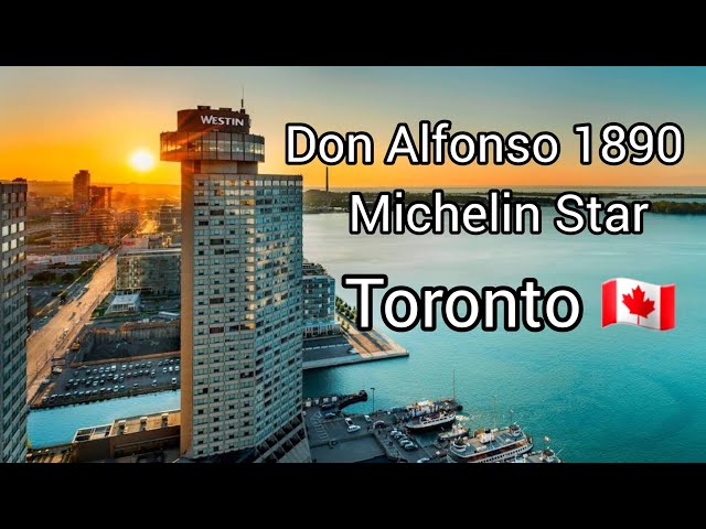 Don Alfonso 1890 Toronto | Michelin Star Fine Dining Restaurant Experience
