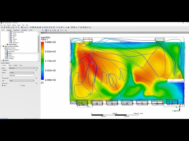 Ansys CFD Room Ventilation Part 4: Accurate Thermal Analysis of Room