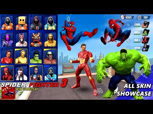 Spiderman, Hulk, Deadpool, Ironman, Marvel, Avengers Vs Criminal Part 12 || Spider Fighter 3