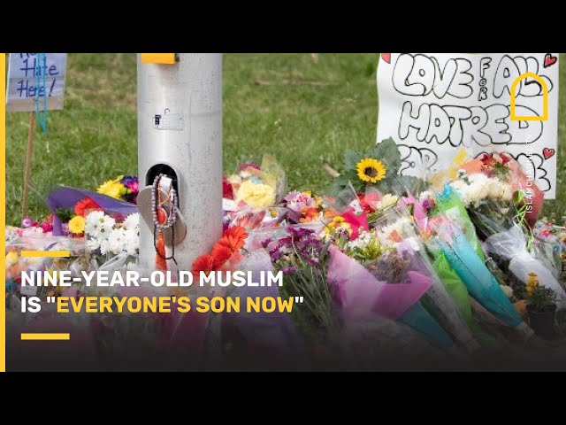 Nine-year-old Muslim is "everyone's son now"