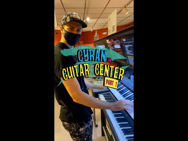 Cyran Plays Every Hit Song On Piano in Guitar Center Part 1