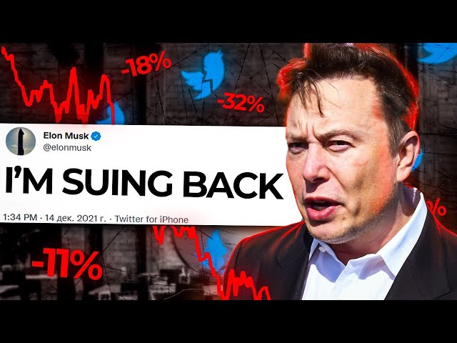 Elon Musk VS Twitter: Elon Musk Gets SUED By Twitter Investors!