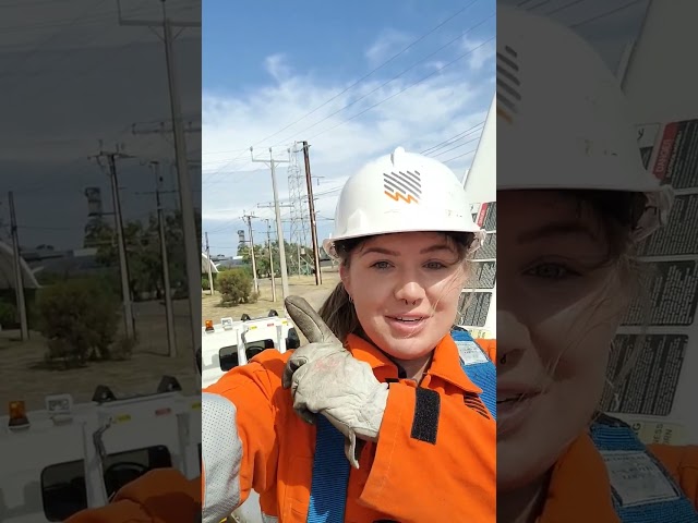 Maddie is completing her apprenticeship at SA Power Networks. #shorts