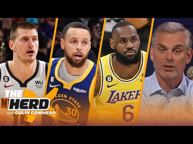 Nikola Jokić, Steph Curry, LeBron highlight Colin's Top 10 players in NBA playoffs | THE HERD