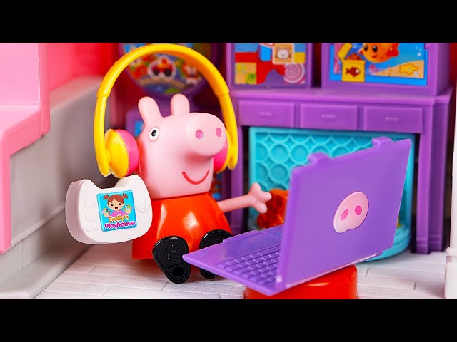 Peppa Pig and Bluey Go Camping - Fun Learning Video for Kids and Toddlers