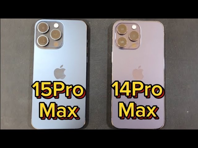 Apple iPhone 15 Pro Max Vs 14 Pro Max Speed Test Review Usa