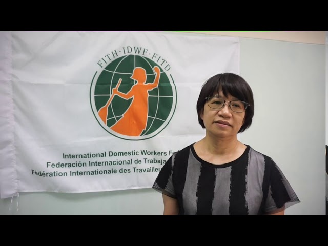 Elisabeth Tang (General Secretary IDWF)