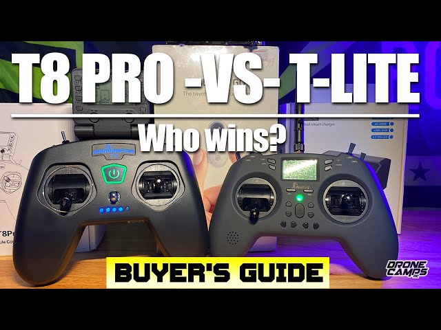 Radiomaster T8 Pro VS Jumper T Lite - Best beginner radio is? 🏆