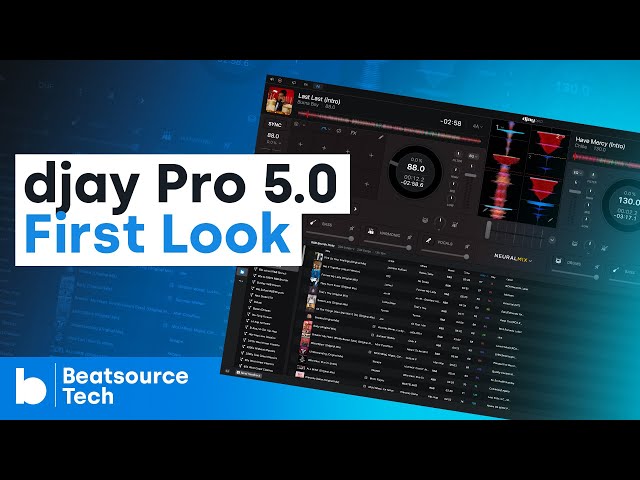 Algoriddim djay Pro 5.0: First Look | Beatsource Tech
