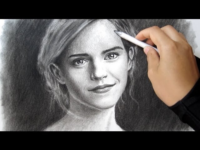 Emma Watson Speed Drawing