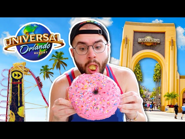 What I Eat In A Day At UNIVERSAL STUDIOS ORLANDO!