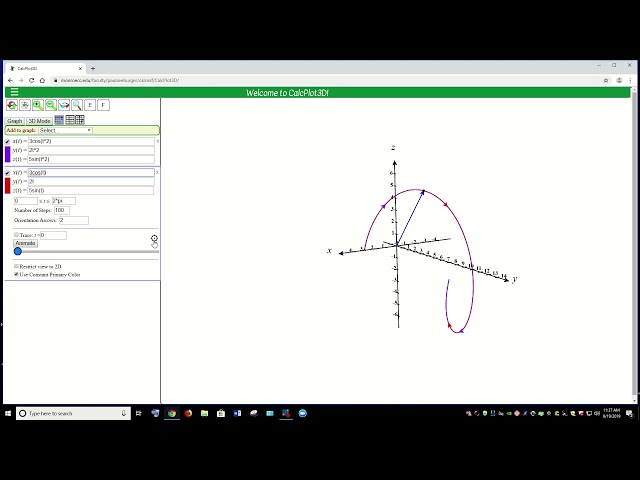 Compare Motion along Two Related Space Curves