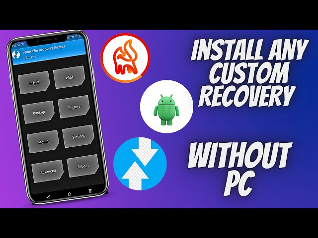 🔥 How To Install Custom Recovery In Any Android Device !! Twrp Recovery, orange fox Recovery 🔥