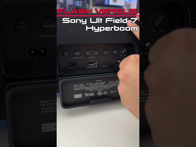 Flash Versus - Sony ULT Field 7 VS UE Hyperboom