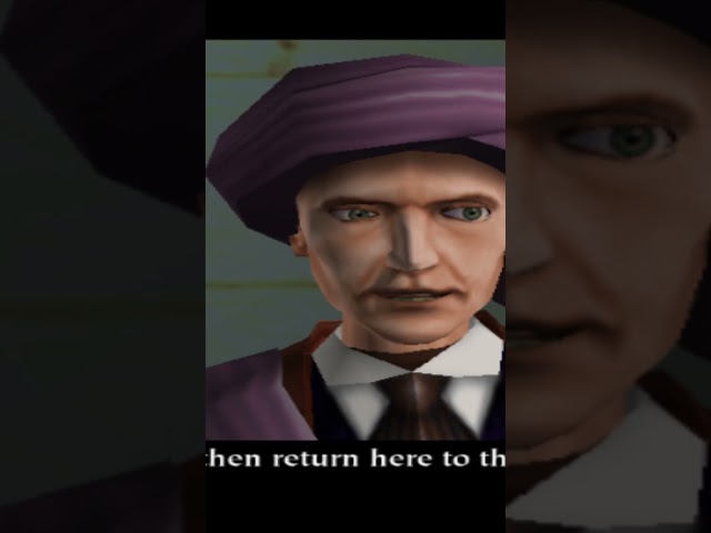 PS2 Quirrell Is Uncle Pecos  #gaming #funny #harrypotter #shorts