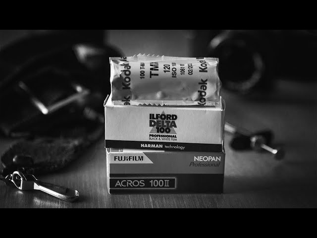 A Black & White Negative Film Comparison | TMax 100 vs Delta 100 vs Acros II