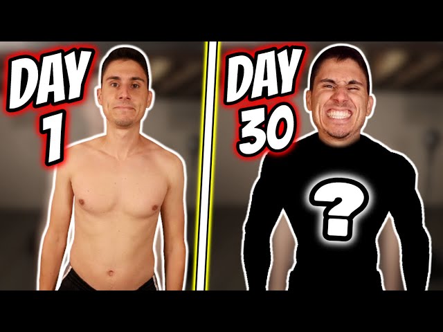 How Much MUSCLE Can I Gain In 30 Days?
