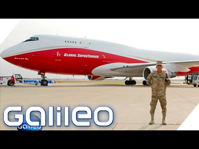 Das größte Löschflugzeug der Welt | Galileo | ProSieben