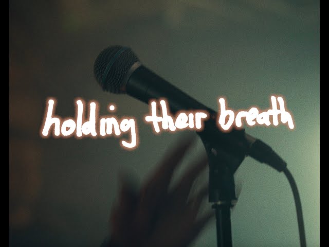 holding their breath