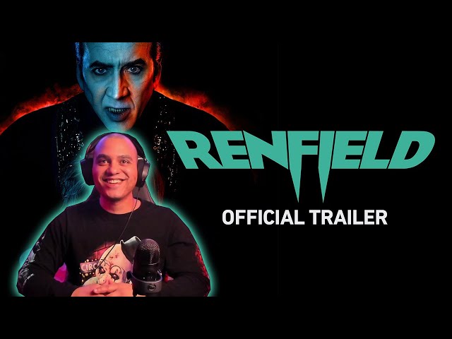 RENFIELD RED BAND TRAILER REACTION | Nicolas Cage, Nicholas Hoult | THIS LOOKS AMAZING!