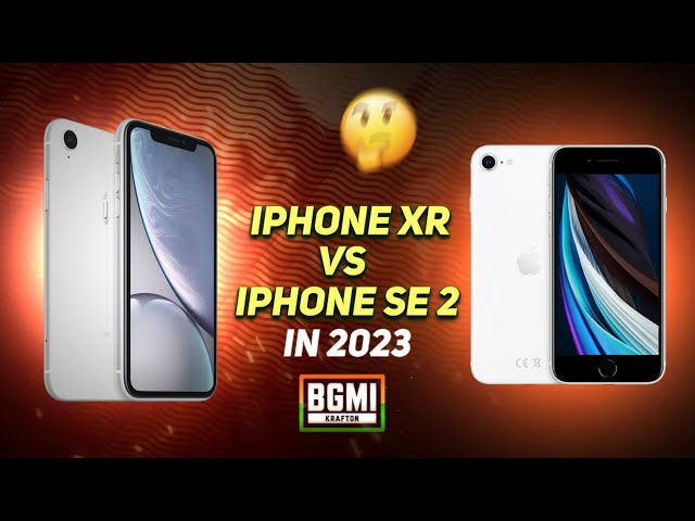 🔥iPhone XR Vs iPhone SE 2 | WHICH IS BEST IN 2024 FOR BGMI PUBG