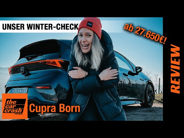 Cupra Born im Winter Check (2022) ❄️ Wie weit kommt man wirklich?! Fahrbericht | Review | Test