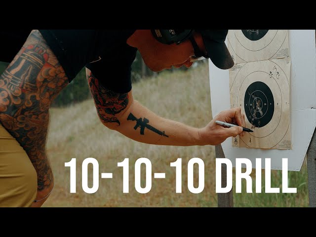 On the Range With Blue Alpha: B8 10-10-10 Drill