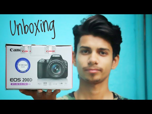 Canon EOS 200d Unboxing Hindi ¦ Price ¦ Full Box ¦ Review in Hindi ¦ Feature Described in Hindi