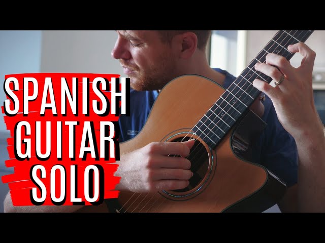8 STEPS: Spanish Guitar Solo on Acoustic Guitar.