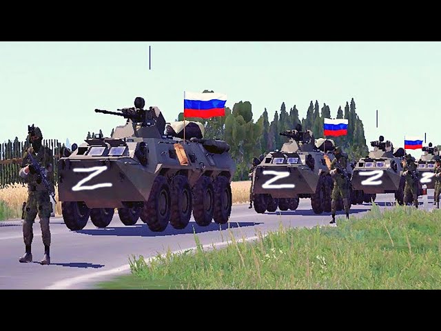 TODAY! The strongest division of the Russian Army is attacked by Ukraine on its way to CREMIA-ARMA 3