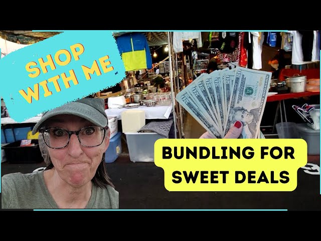 Bundling is a Money Maker - Shop With Me at the Flea Market in Las Vegas