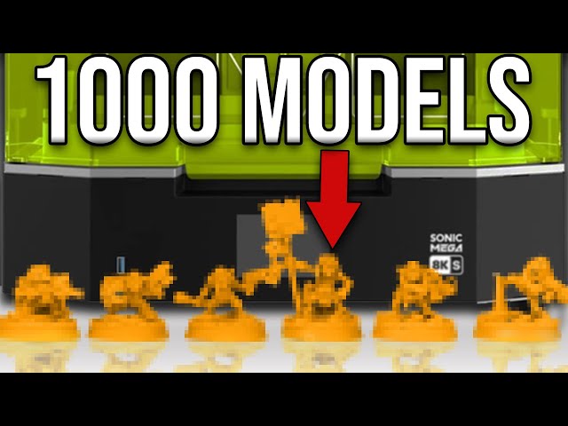 3d Printing 1000 Warhammer 40k Models For One EPIC Army