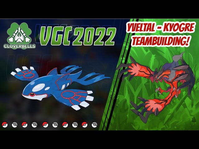 Series 12 Yveltal - Kyogre Teambuilding! | VGC 2022 | Pokemon Sword & Shield | EV's, Items, & Moves