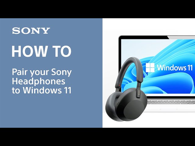 How to pair headphones to Windows 11