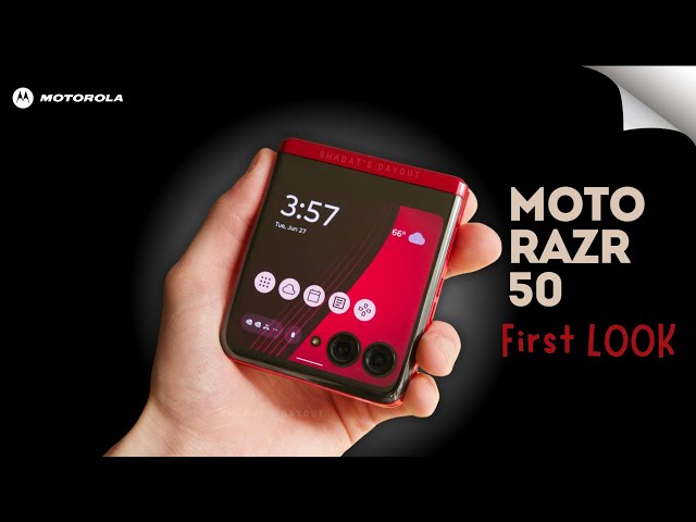 Moto Razr 50 - First LOOK, Design, Specifications or Price leaked