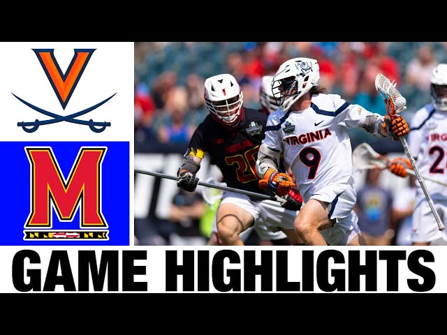 #6 Virginia vs #7 Maryland Highlights (Semifinal) | 2024 NCAA Men's Lacrosse Championships